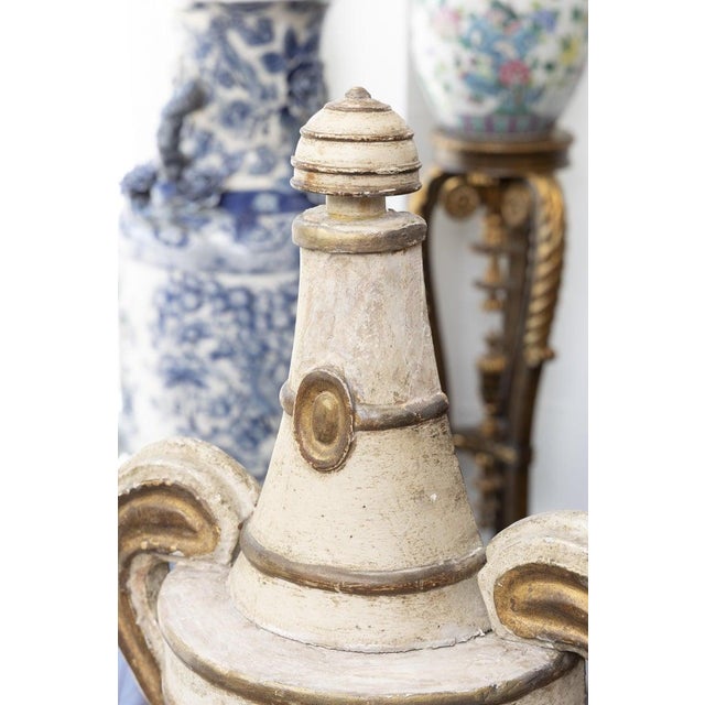 Late 19th Century Late 19th Century Pair of Neoclassical Urn-Form Architectural Elements For Sale - Image 5 of 6