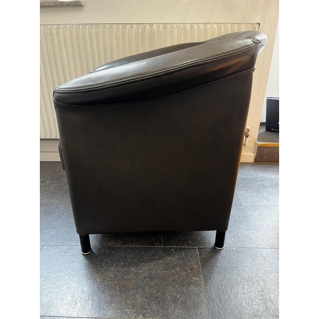 Aura Club Chairs in Leather Armchairs by Paolo Piva for Wittmann, 2000s, Set of 2 For Sale - Image 3 of 11