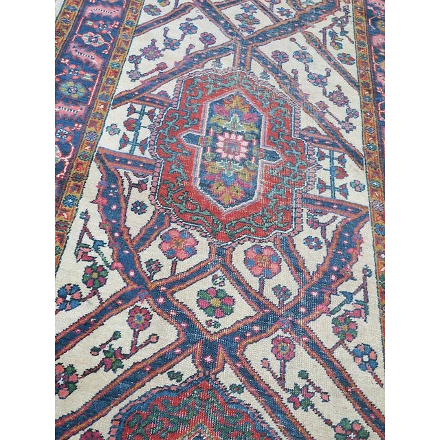 Long Vintage Heriz Runner Rug, 1920s-1930s For Sale - Image 3 of 9