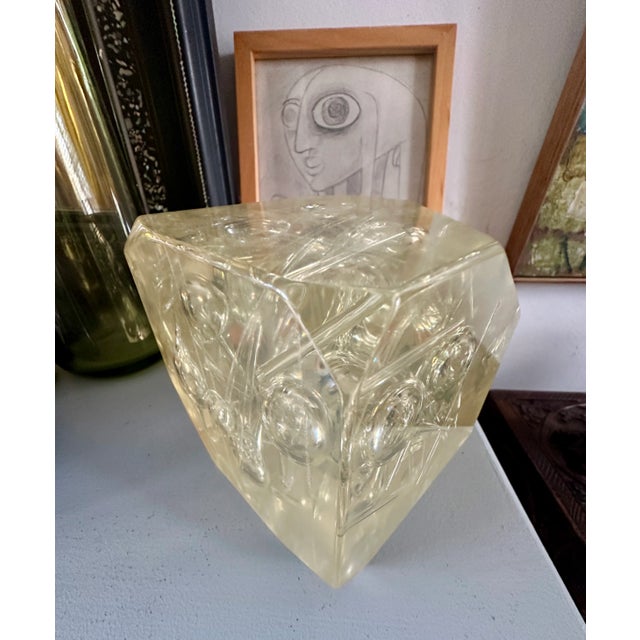 Michèle Canzoneri, Sculpture, 1972, Hand-Blown Glass & Resin For Sale - Image 11 of 18