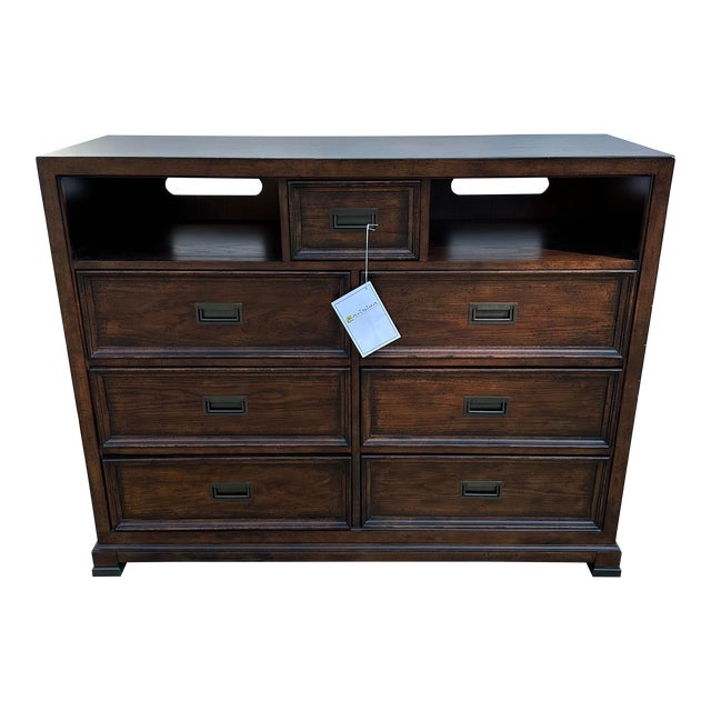 Hooker Furniture Cambridge Park Collection Chest in Cappuccino For Sale