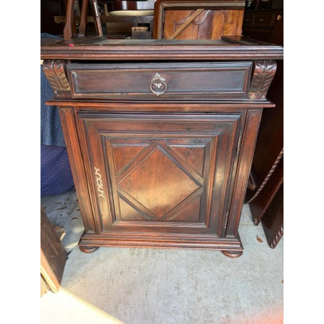Antique French Louis XVI Buffet a Deux Corps or Cupboard, For Sale - Image 9 of 9