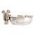English Squirrel Silverplate Trinket Dish For Sale
