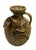 This rustic vintage ceramic vase combines expressive texture with classic botanical craft. Rendered in a warm olive-green...
