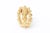 Gold Vintage 18 Karat Gold Pierced Earrings Italian For Sale - Image 8 of 10