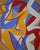Contemporary Abstract Oil on Canvas "20ju4p-2020" by Alain Clément For Sale - Image 4 of 4