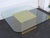 Habitat Habitat International Mid Century Modern Brass Glass Top Coffee Table 6604 For Sale - Image 4 of 16