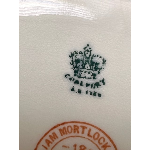 Mid 19th Century Victorian Coalport Jeweled Cobalt & Gilt Porcelain Covered Tureen With Underplate – Retailed by William Mortlock & Sons, London For Sale - Image 10 of 13