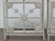 19th Century 19th Century Pair of French Painted Iron Consoles With Carved Wood Panels and Marble Tops For Sale - Image 5 of 11