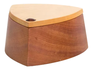 Vintage Mid-Century Modern Huon Pine Jewelry Box, 1960s, Usa