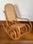1970s Vintage Thonet Style Bentwood and Cane Rocking Chair For Sale - Image 5 of 11
