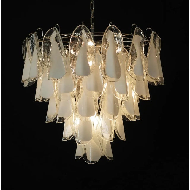 Vintage Italian Murano Chandelier, 1990 For Sale - Image 8 of 13