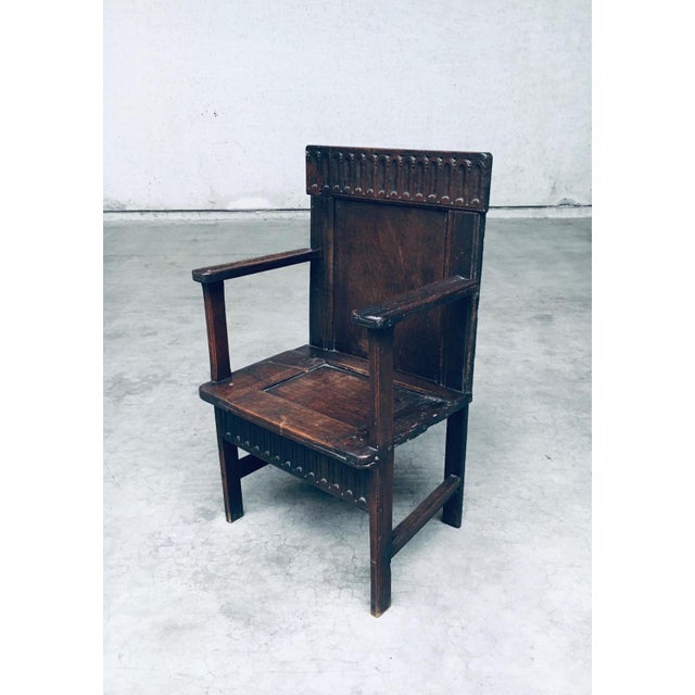 19th Century Primitive Folk Art Armchair For Sale - Image 18 of 18