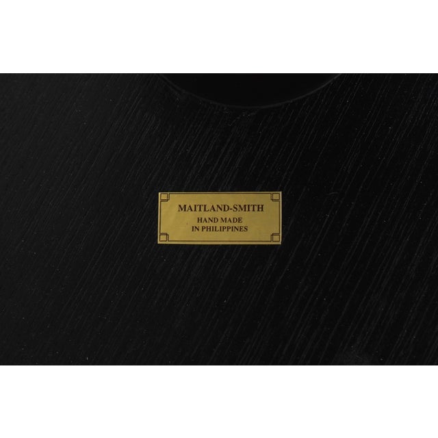 Maitland Smith Clover Decorated Top Occasional Lamp Table For Sale - Image 13 of 13