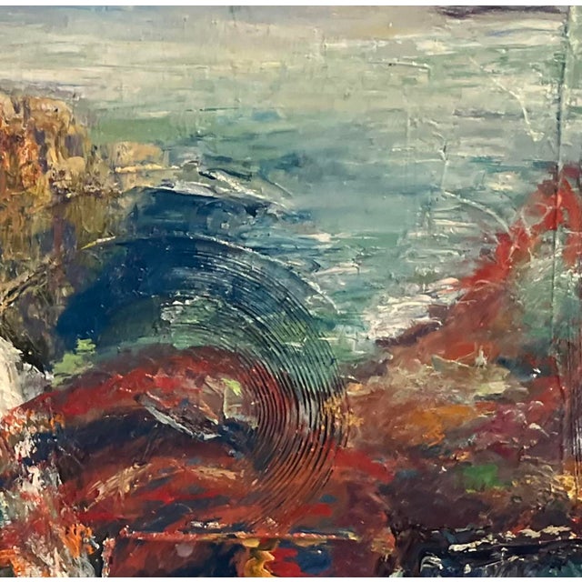 "How Deep Is Your Love?", Abstract Oil Painting, Ocean Art For Sale In Saint Louis - Image 6 of 6