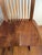 Mid-Century Modern 2000 Nakashima Woodworkers Conoid Chair in Figured Black Walnut & Hickory, Signed/Inscribed For Sale - Image 3 of 7