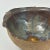 1960s Vintage Brutalist Organic Rim Drip Glazed Interior Stoneware Bowl For Sale - Image 5 of 9