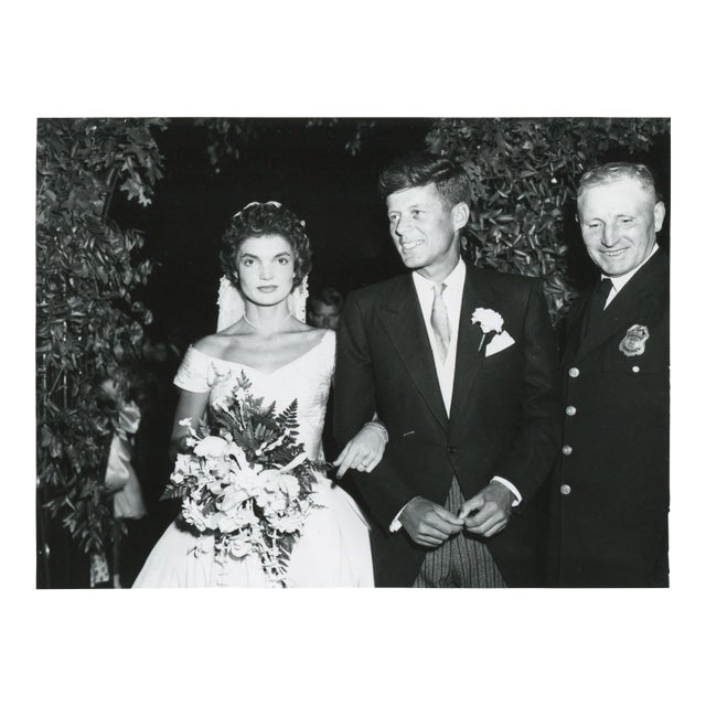 Wedding John F. Kennedy & Jacqueline Kennedy - Official Press, 1953 For Sale