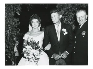 Wedding John F. Kennedy & Jacqueline Kennedy - Official Press, 1953