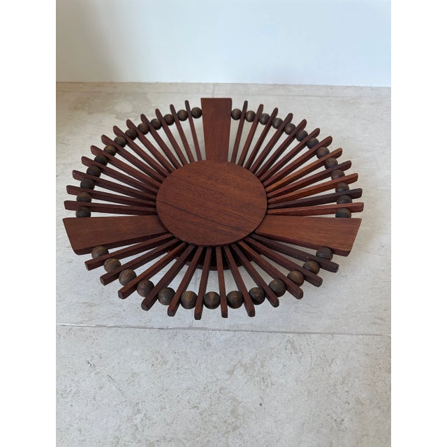 Vintage 1980’s Artisan Mid-Century Sculptural Wood Bowl / Vessel For Sale In Los Angeles - Image 6 of 12