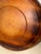 Wood Round English Biscuit/Bread Bowl With Bread Carving For Sale - Image 7 of 7