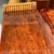 Paul Frankl Attributed Mahogany Bamboo Desk or Entrance Table For Sale - Image 10 of 11