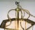 Traditional Vintage 1970s 6 Light Asian Cage Style Chandelier For Sale - Image 3 of 7