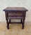 Spanish Baroque Style Walnut Side Table, 1950 For Sale - Image 10 of 11