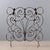 Black Wrought Iron Fireplace Guard For Sale - Image 8 of 9