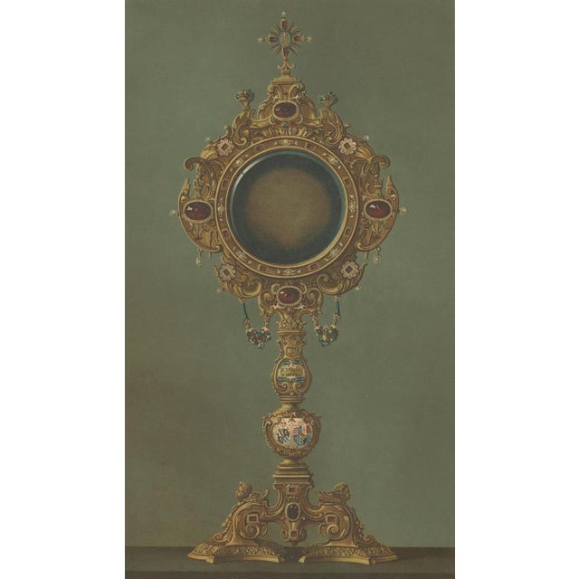 Franz Xaver Zettler, Royal Bavarian Liturgical Vessels, 1874, Chromolithographs, Set of 3 For Sale - Image 6 of 14