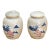 Pair of Petite Crackle Glaze Jars With Lids For Sale
