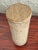 Ceramic Late 20th Century Studio Pottery Speckled Stoneware Cylinder Bud Vase With Blue Gray Rim For Sale - Image 7 of 8