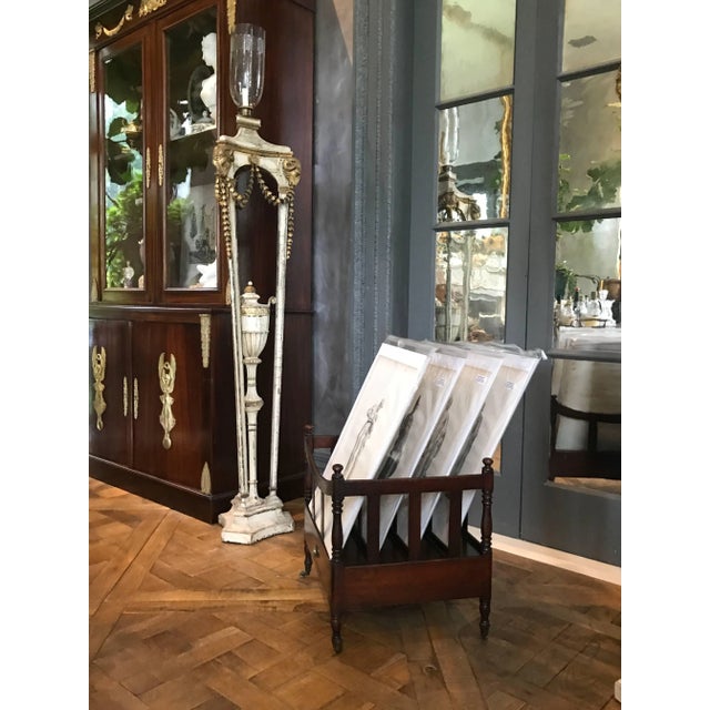 English Mahogany Canterbury For Sale In New York - Image 6 of 9