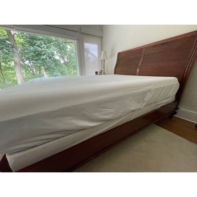 1990s Ethan Allen Queen Bed Formerly British Classics/Caymen Collection Now Called Kingston For Sale - Image 15 of 18
