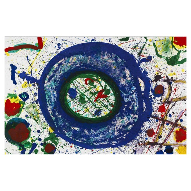 Sam Francis, Untitled, Original Lithograph, 1992 For Sale