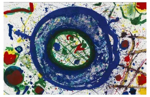 Sam Francis, Untitled, Original Lithograph, 1992