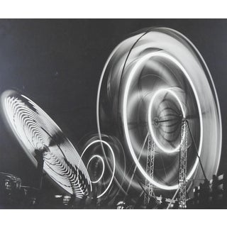 Vintage Mid Century Abstract Carnival Photograph For Sale