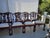Traditional Set of 10 Maitland Smith Mahogany Dining Room Chairs For Sale - Image 3 of 12