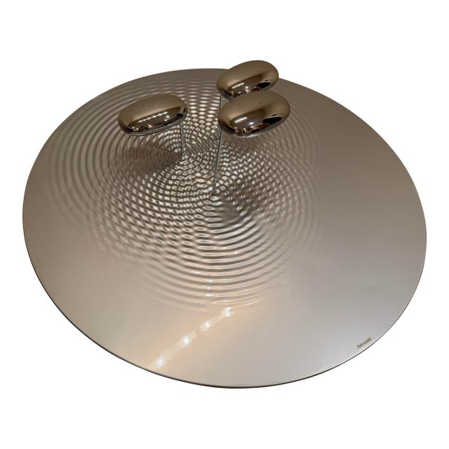 Artemide Large Droplet 3-Light Ceiling Flush Mount Chandelier by Ross Lovegrove For Sale