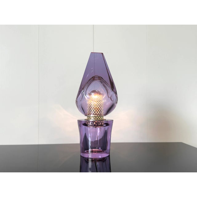 Vintage Model 14092 Table Lamp from Seguso, 1960s For Sale - Image 6 of 9