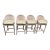 Late 20th Century Split Reed Rattan Bamboo Counter Bar Stool Chairs Henry Link For Sale