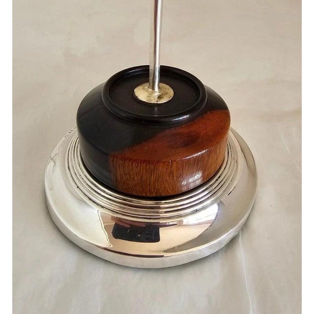Antique Edwardian Sterling Silver Hat Pin Stand from S. Blanckensee, Sheffield, 1908 For Sale - Image 9 of 17