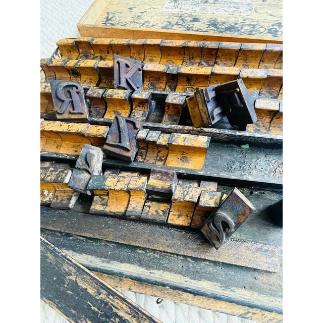 Black Antique Stamp Set For Sale - Image 8 of 16