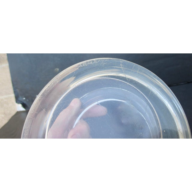 Salviti Crystal MCM Bowl for Albert Herbert Design Circa 60s For Sale In New York - Image 6 of 11