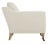 Textile Greta Chair, Cream Linen For Sale - Image 7 of 13
