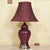 Chinese Vintage Chinese Flambe Porcelain Urn Lamp With Dale Tiffany Shade For Sale - Image 3 of 18