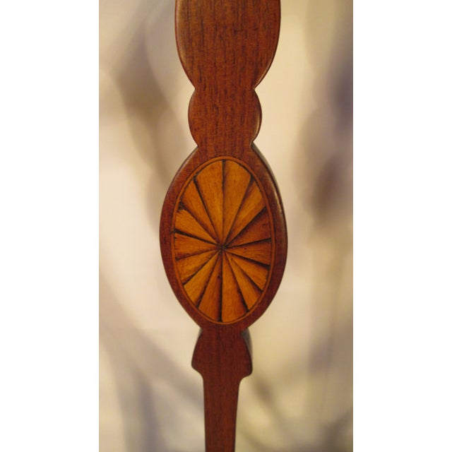 Early 21st Century Antique Shield Back Chair For Sale - Image 5 of 8