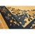 1920s Beige Medallion Floral Antique Chinese Peking Carpet 8'' X 9'5'' Wool Rug For Sale - Image 9 of 11