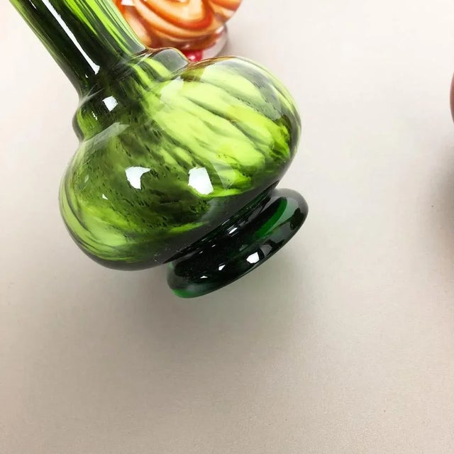 Pop Art Opaline Florence Vases, Italy, 1970s, Set of 4 For Sale - Image 13 of 16