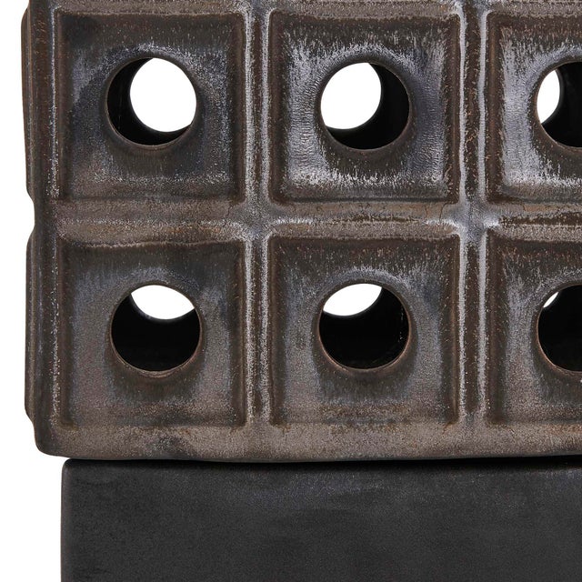 Lattice Indoor-Outdoor Lantern Candleholder For Sale In Chicago - Image 6 of 7